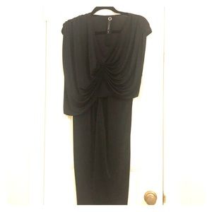 Black cocktail dress